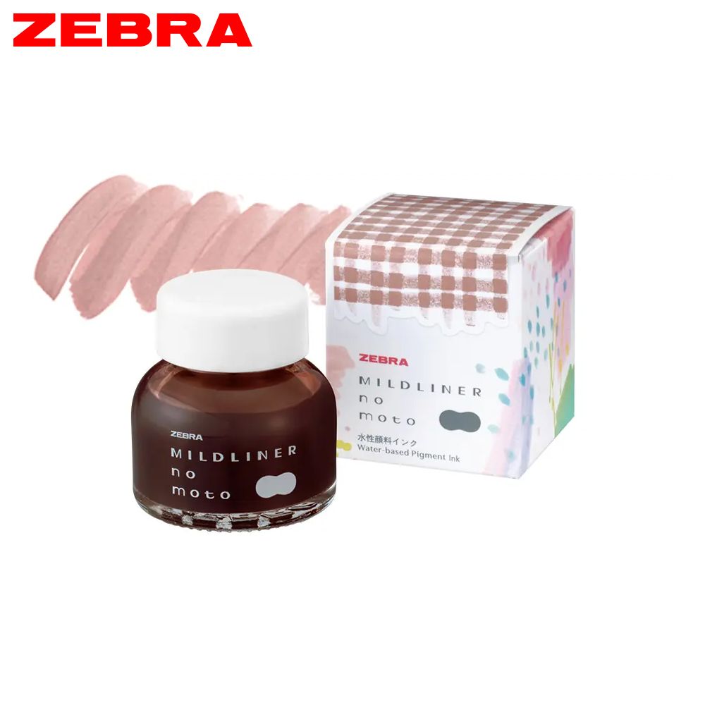 ZEBRA MILDLINER no moto墨水瓶/ 10ml/ 淡棕色