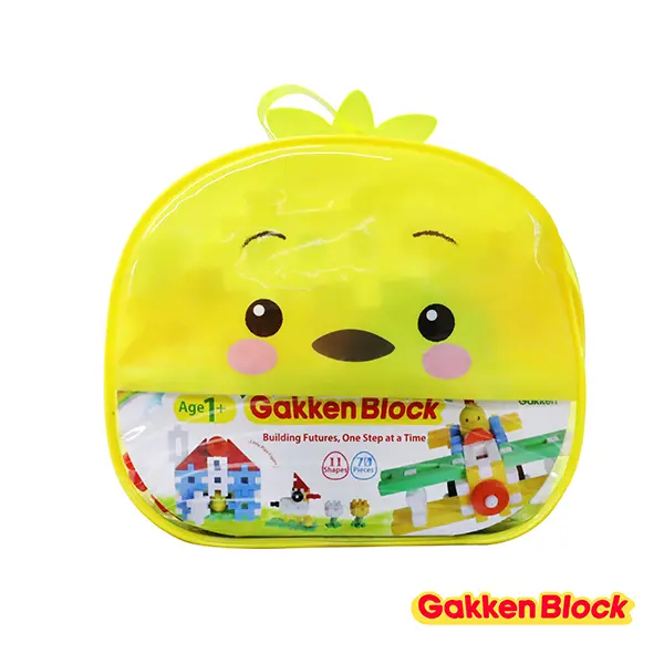 Gakken Block日本學研益智積木/ 小雞球球組合