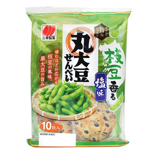 三幸丸大豆枝豆仙貝/ 鹽味/ 10入