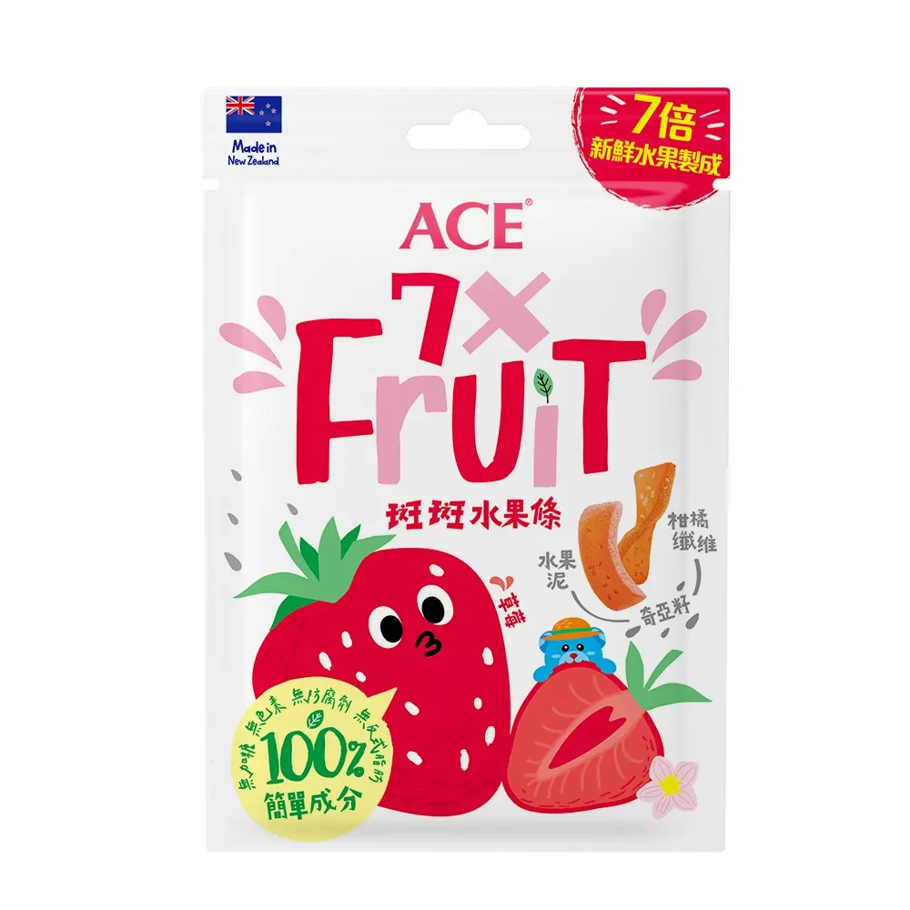 斑斑水果條/ 草莓+奇亞籽