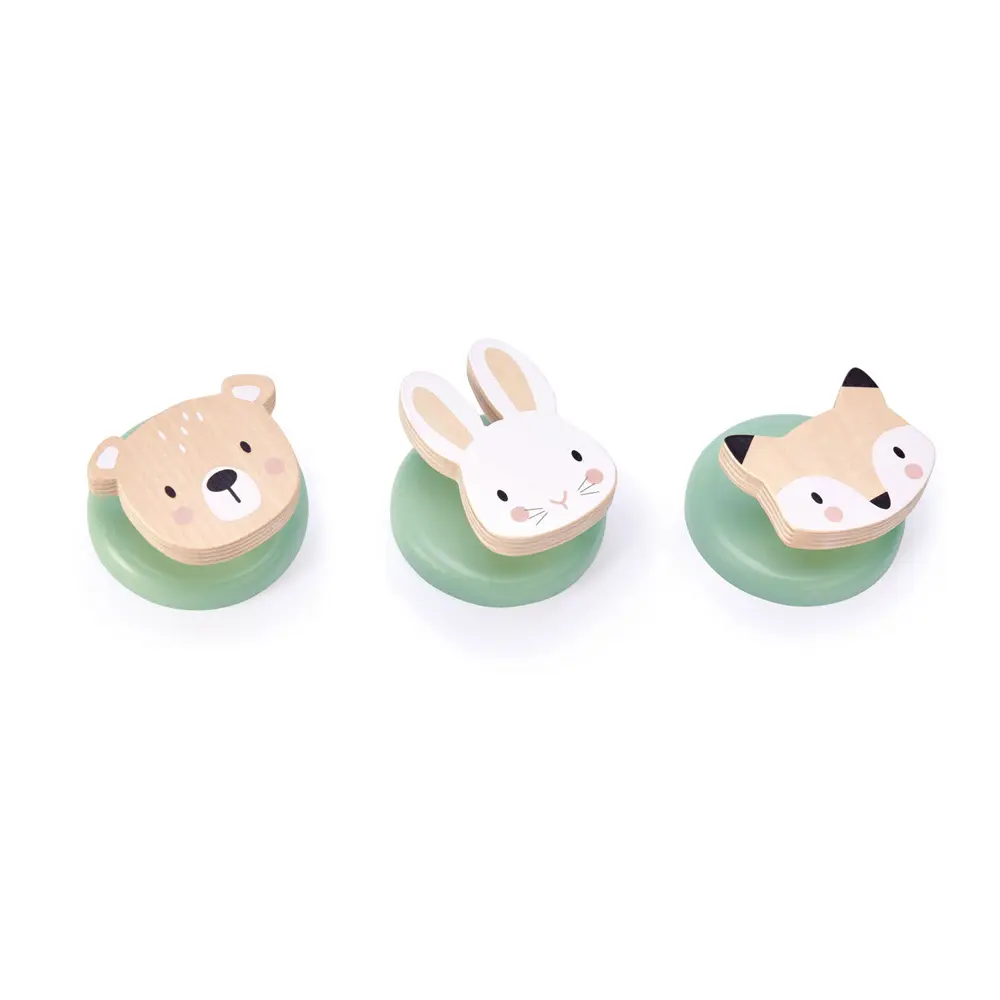 美國Tender Leaf木製玩具/ 森林牆壁掛勾