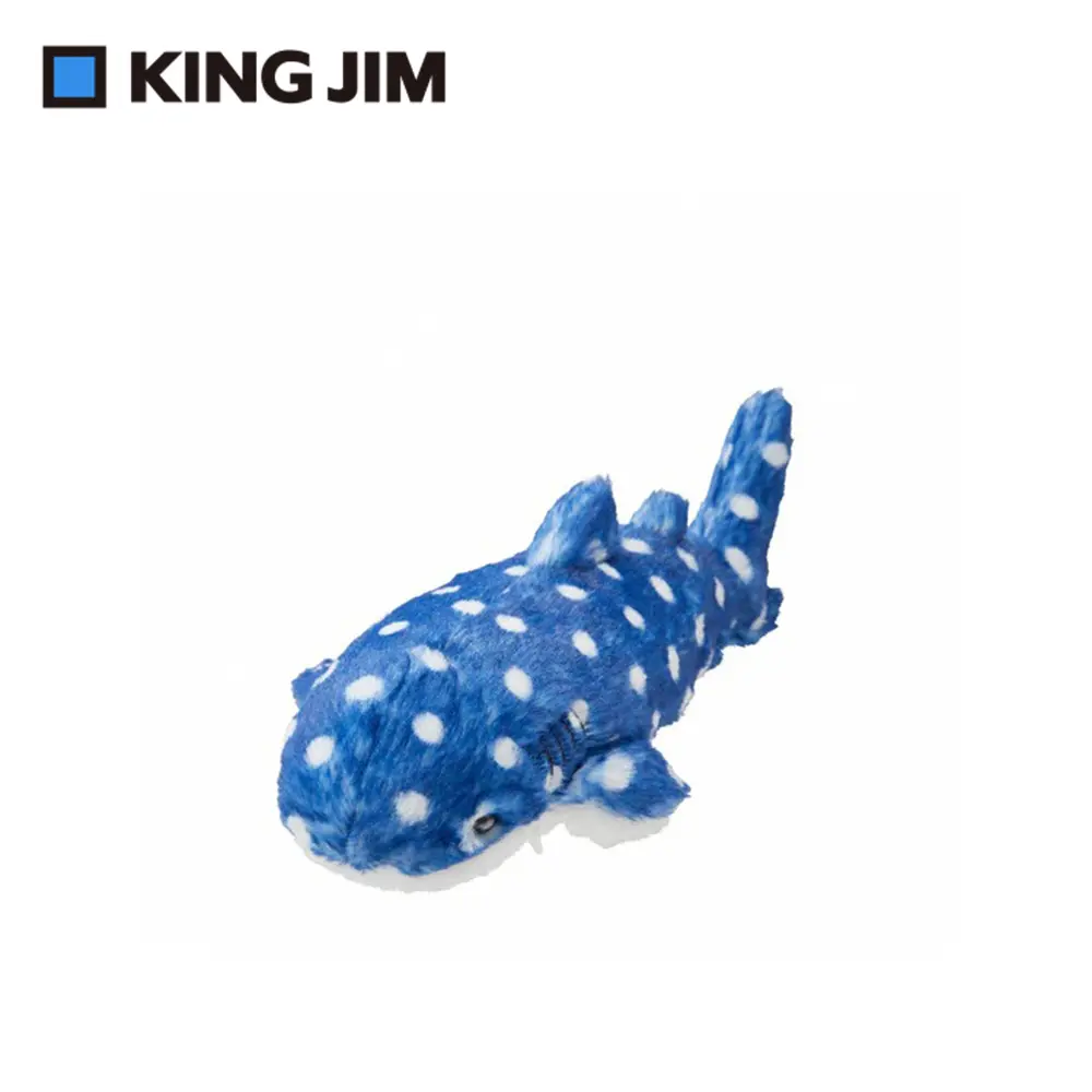 KING JIM POUZOO海洋生物軟筆袋/ 鯨鯊