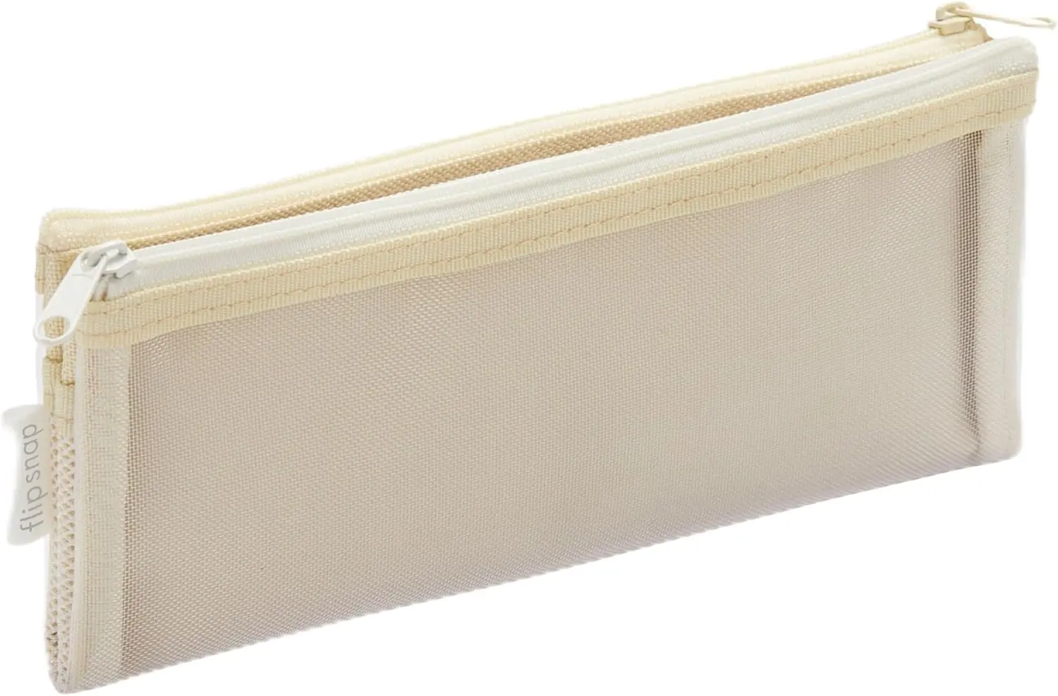 Raymay纖巧可折疊網狀筆袋/ 黃