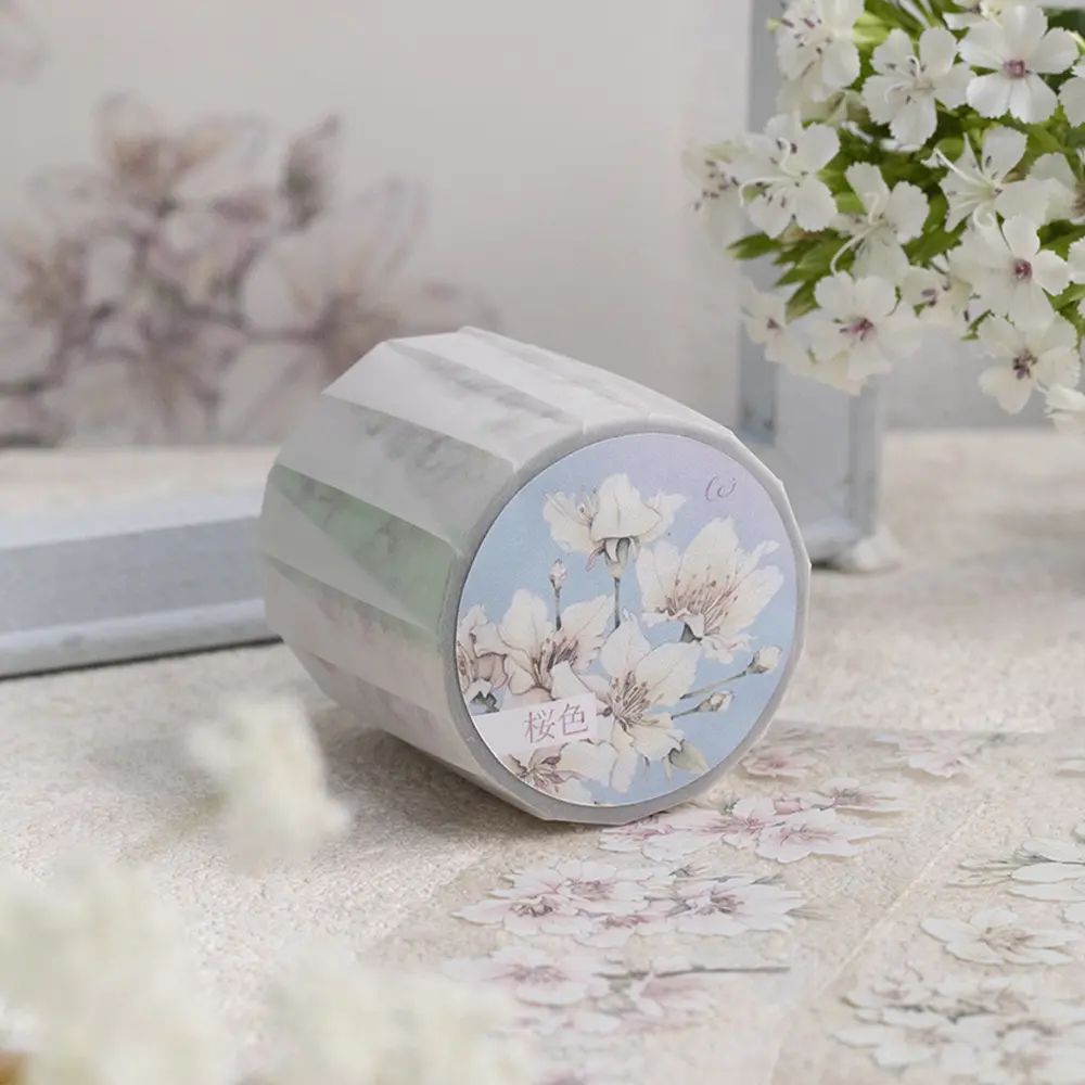 樂意Loidesign 5cm亮面PET膠帶/ 櫻色