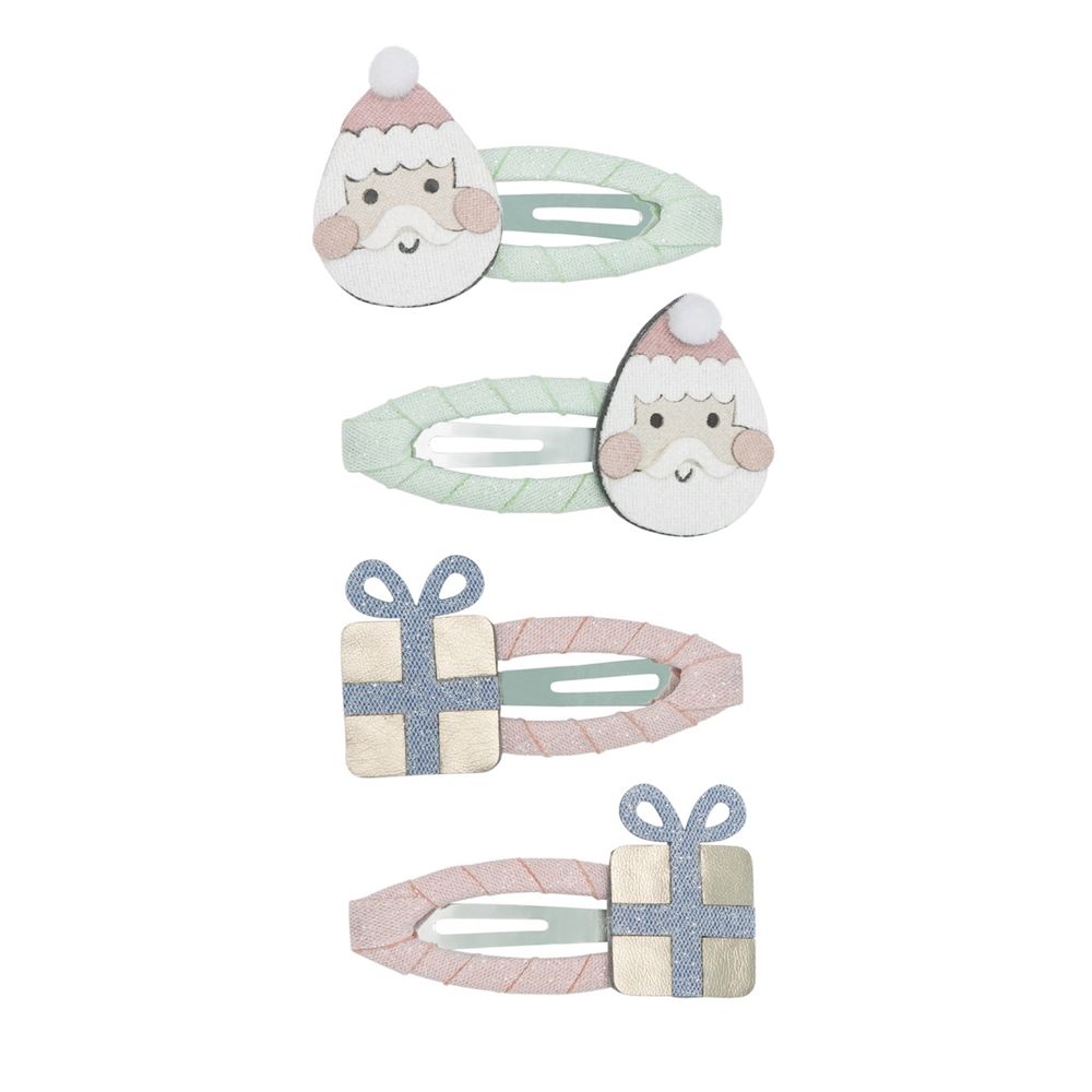 Mimi & Lula AW24 Xmas聖誕老公公滴答夾/ 4入