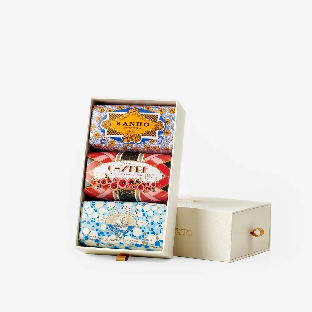 Claus Porto里斯本頌歌皇家香氛皂禮盒組/ 150gX3