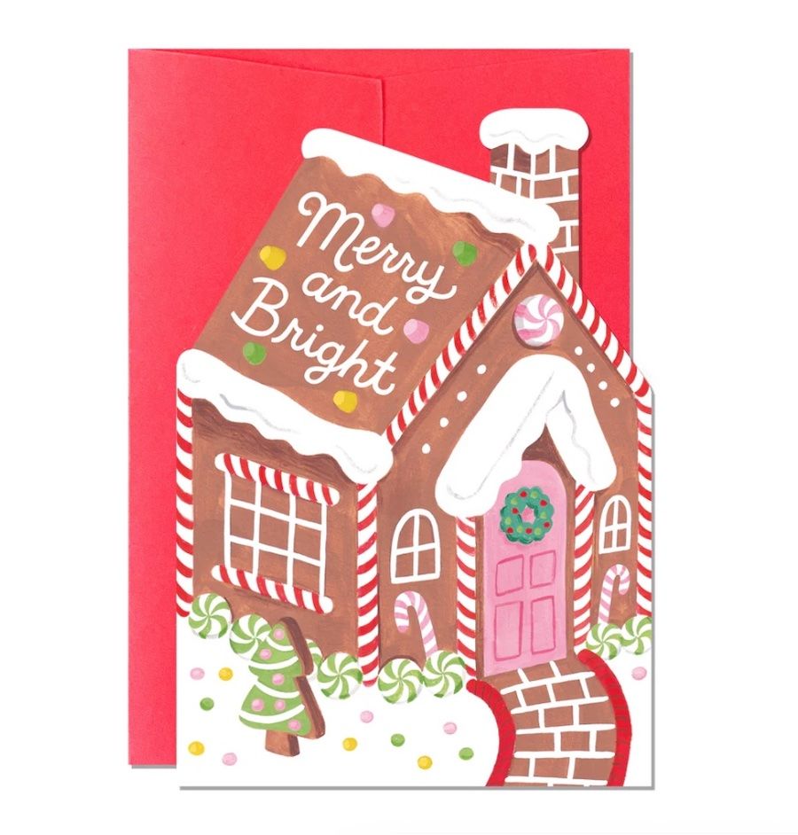 RICICLE聖誕卡/ Gingerbread House/ 聖誕薑餅屋