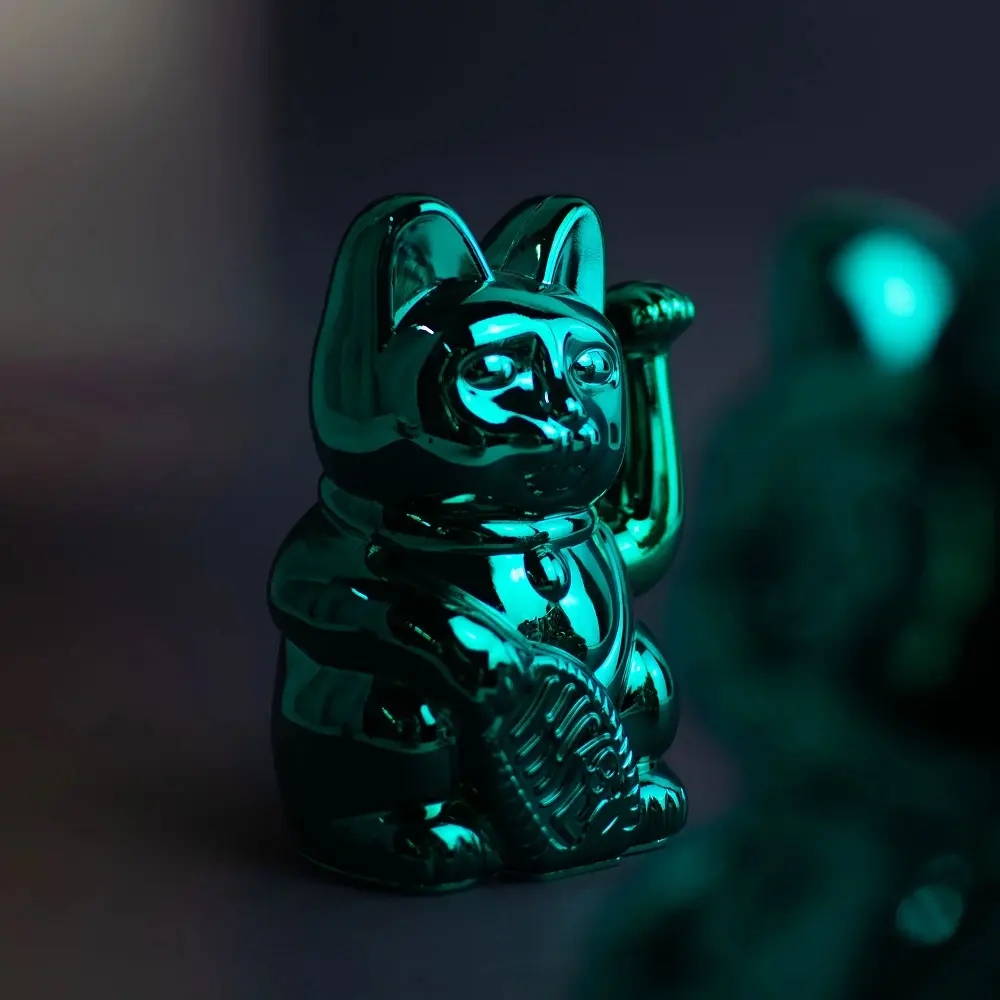 DONKEY PRODUCTS Lucky Cat招財貓/ 天王星亮青/ 宇宙限定款