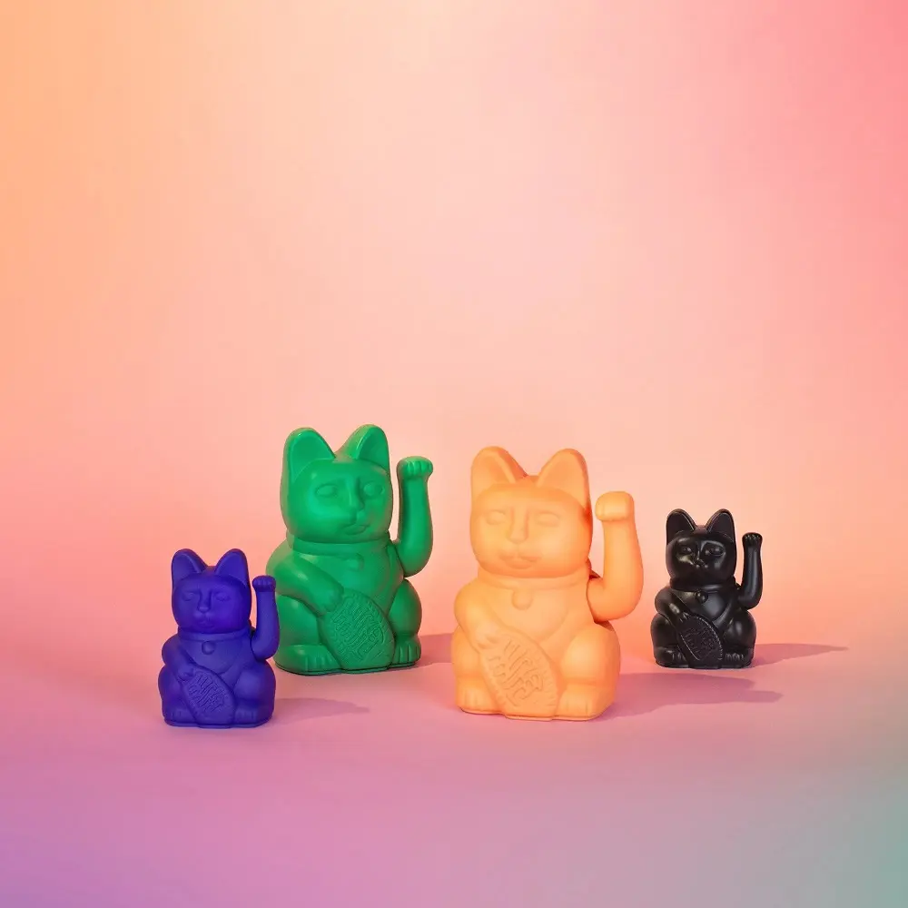 DONKEY PRODUCTS Lucky Cat招財貓/ Mini/ 深紫