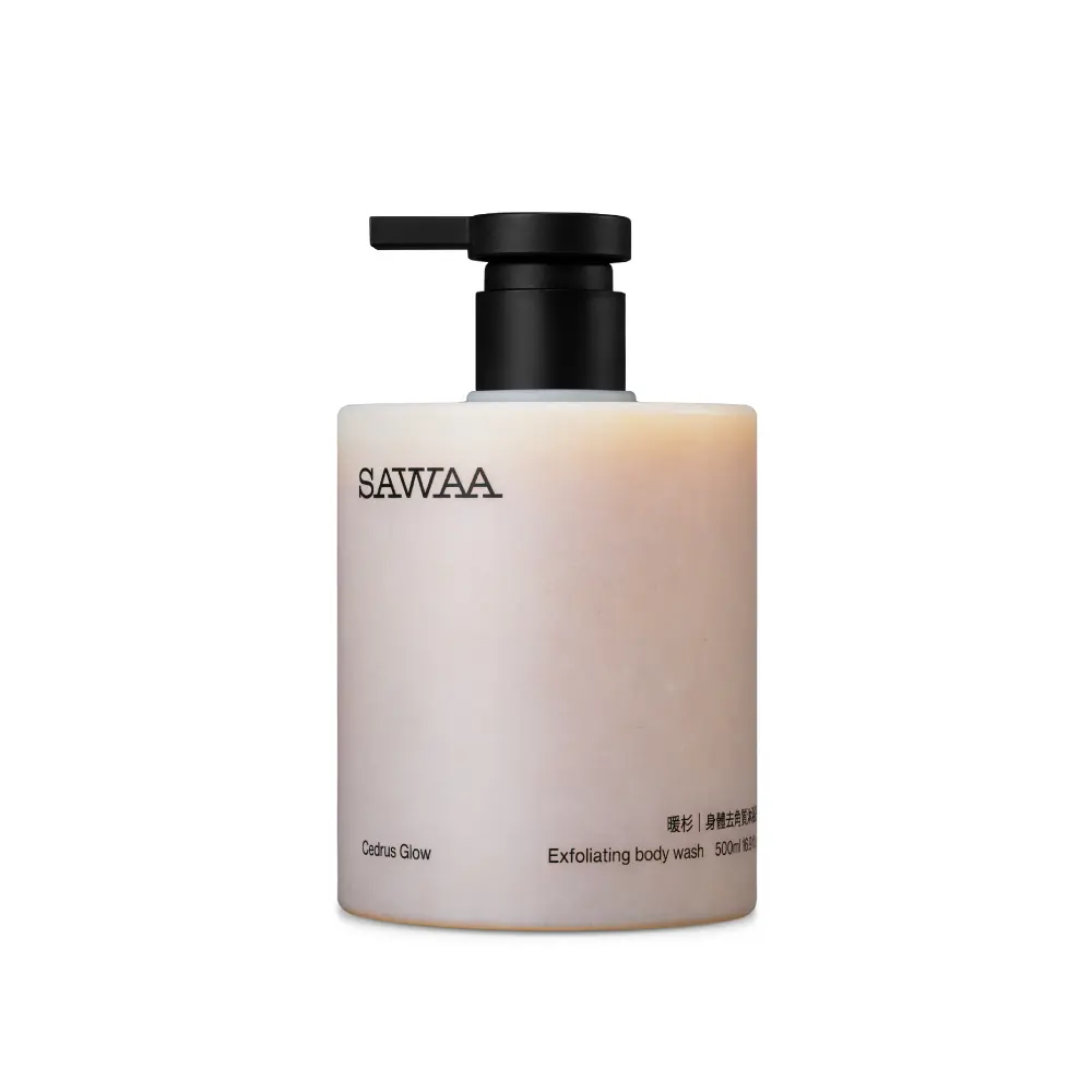 SAWAA暖杉身體去角質沐浴露/ 500ml