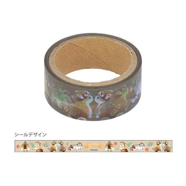 sun-star透明紙膠帶/ mofusand/ 小熊貓貓咪/ 第8彈