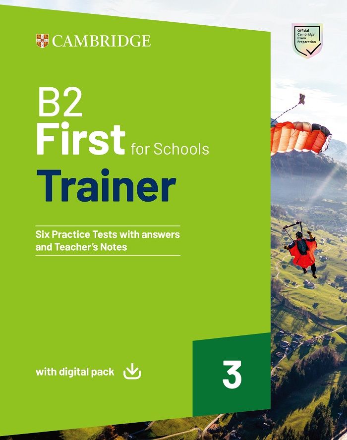 B2 First For Schools Trainer 3 with Answers with Digital Pack