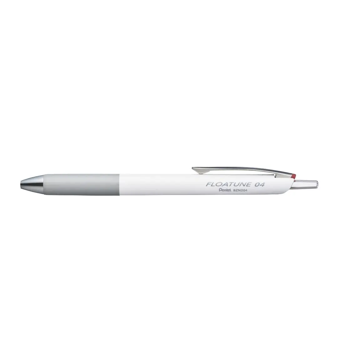 Pentel FLOATUNE 0.4按壓式輕滑鋼珠筆/ 紅色