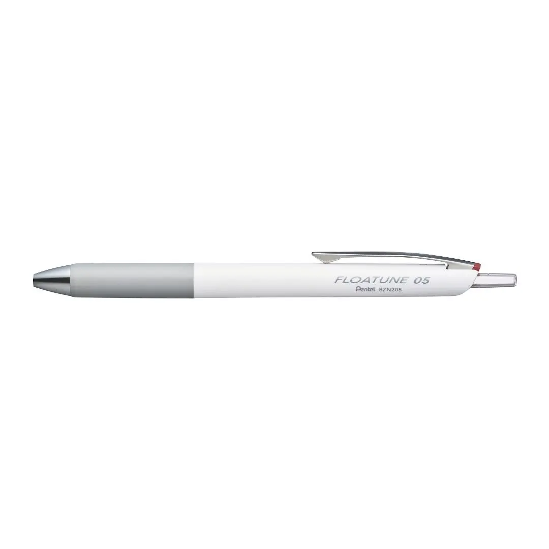 Pentel FLOATUNE 0.5按壓式輕滑鋼珠筆/ 紅色
