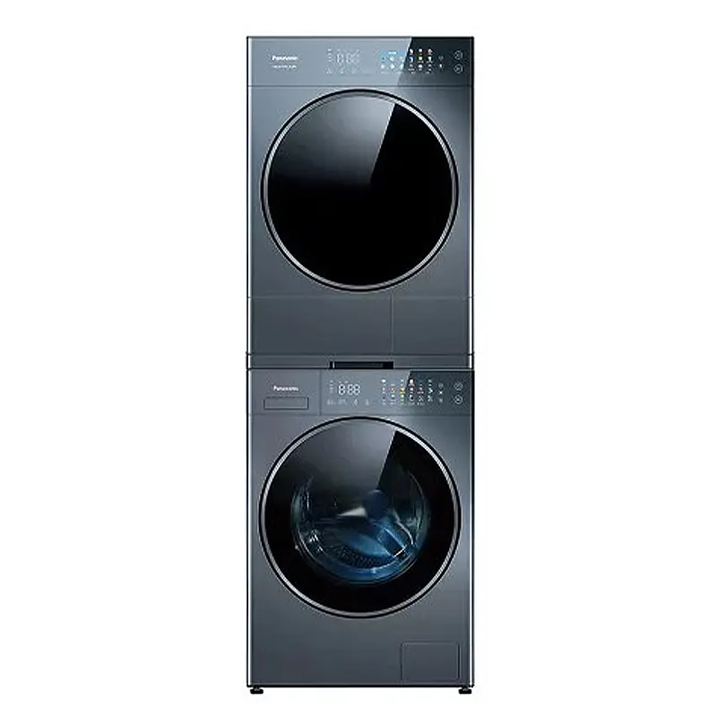 Panasonic國際家電【NH-VS100HP-B+NA-VS120RW-B】12+10公斤含層架堆疊滾筒洗衣機+熱泵除濕式乾衣機(含標準安裝)