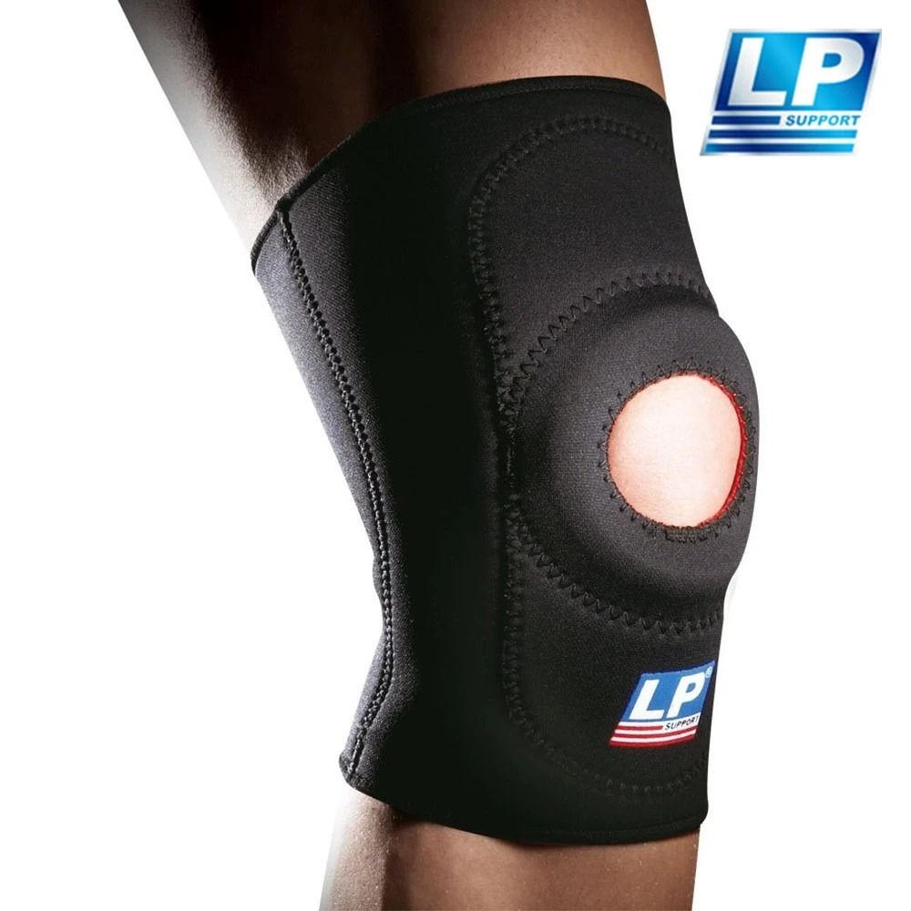LP SUPPORT 標準型防護式膝護套 708 黑/XL/黑