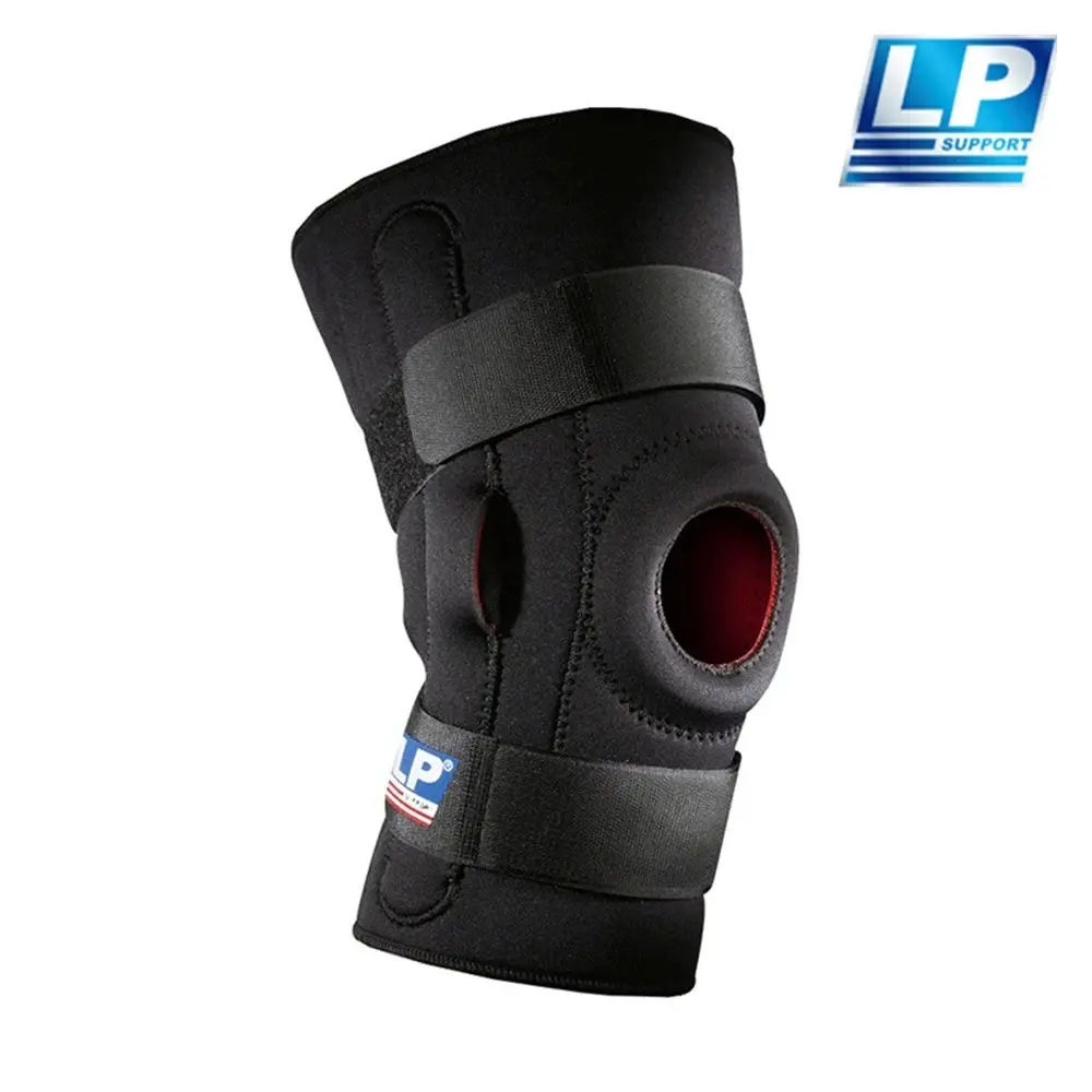 LP SUPPORT 樞紐式膝關節護具 黑 710 黑/M/黑