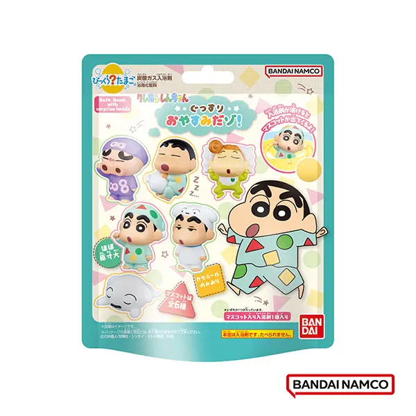 BANDAI蠟筆小新晚安篇入浴球/泡澡球