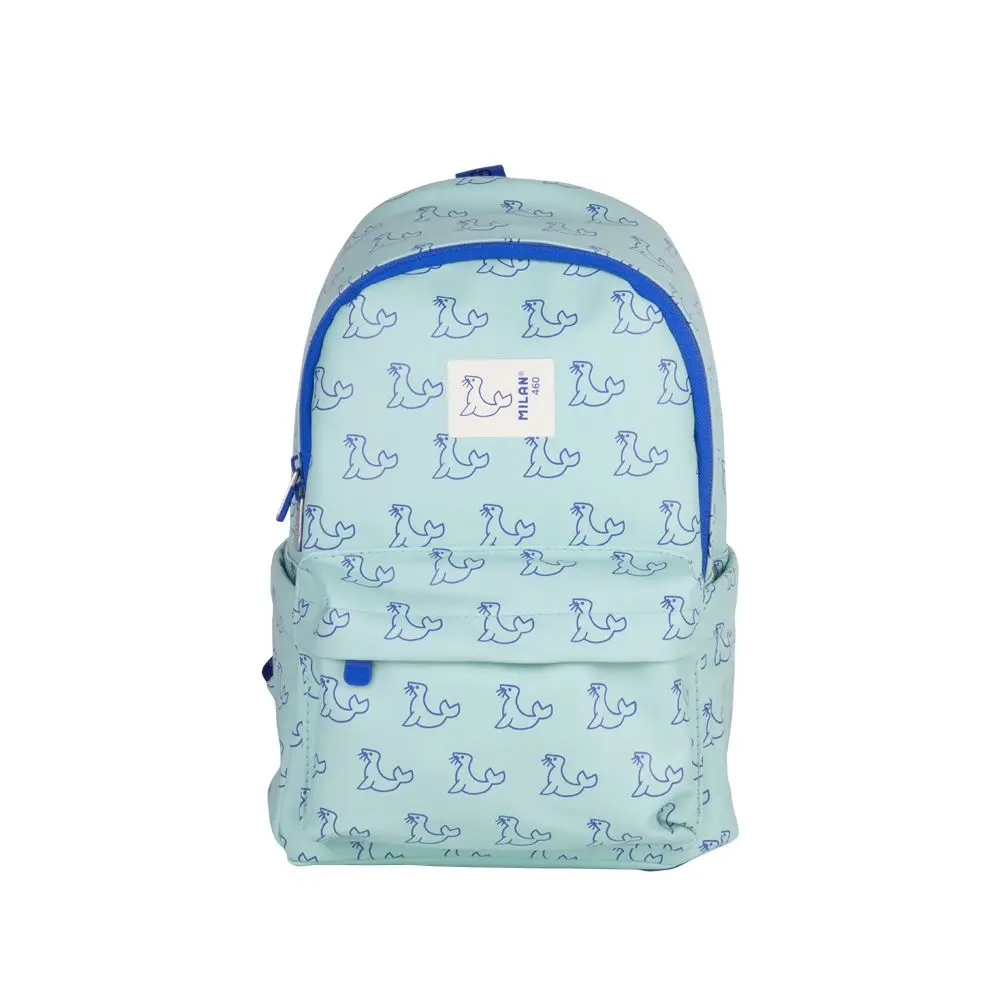 MILAN幼童背包/ 經典印花款/ 海豹/ 9.5L