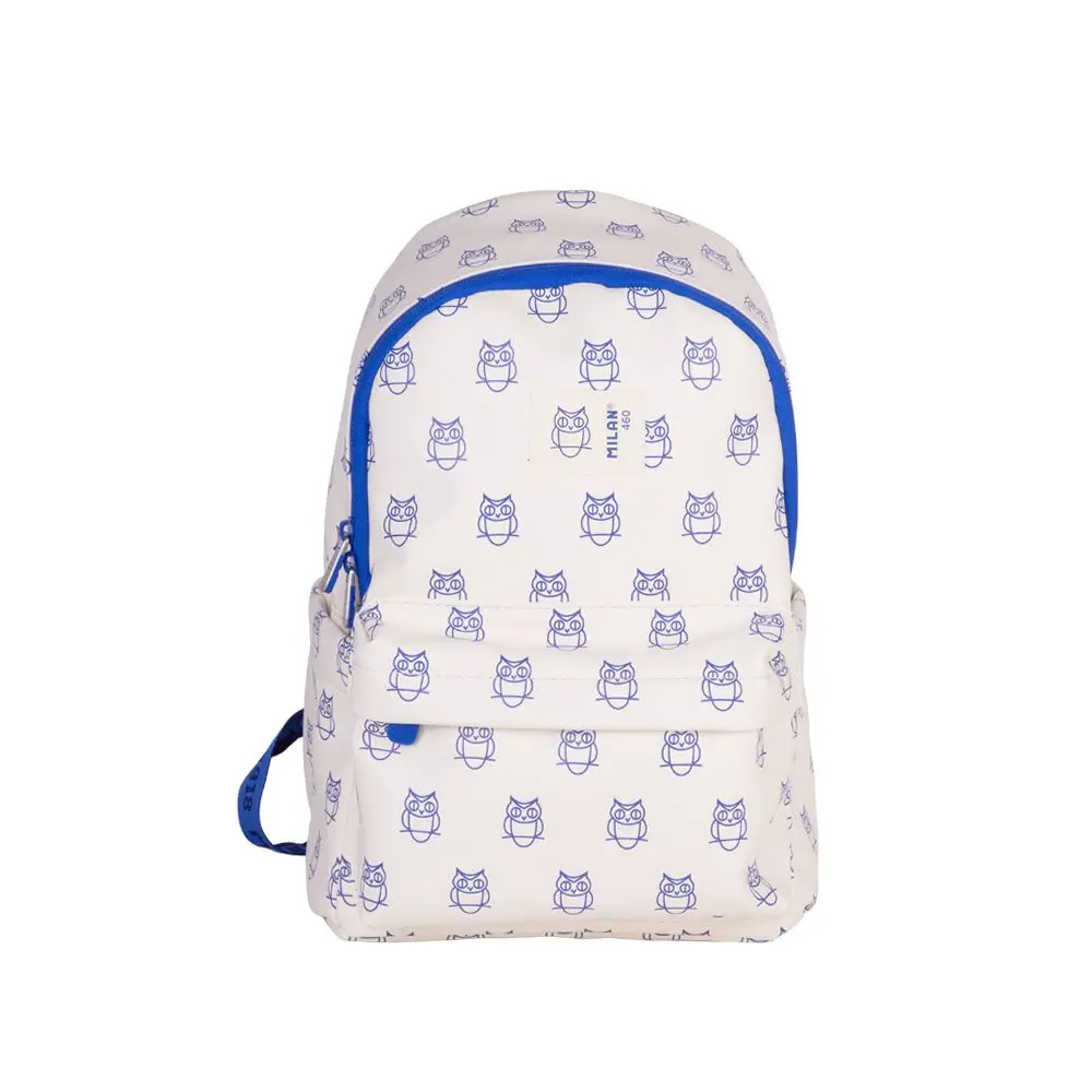 MILAN幼童背包/ 經典印花款/ 貓頭鷹/ 9.5L