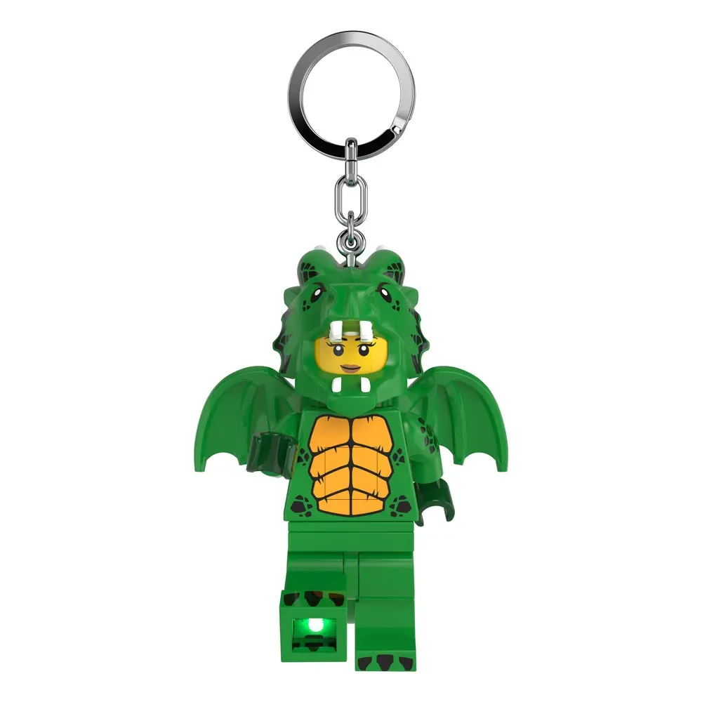 LEGO樂高綠飛龍女孩鑰匙圈燈