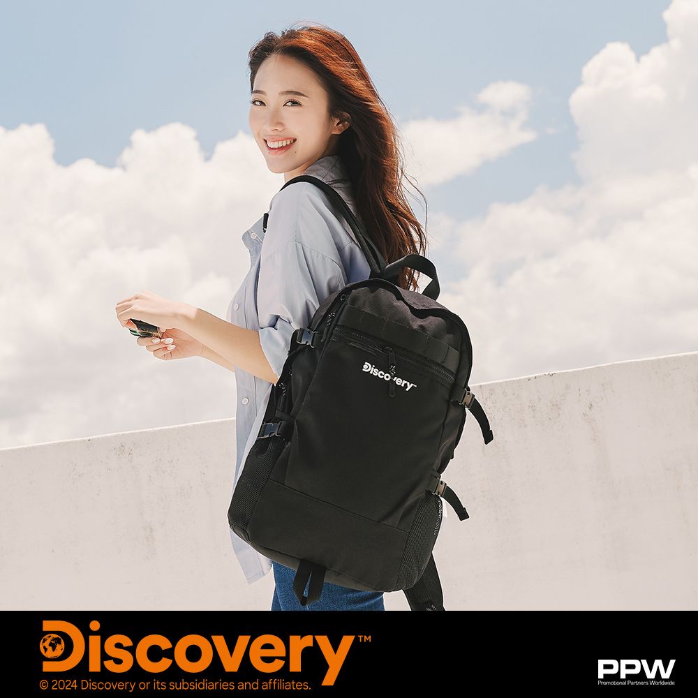 Kiiwi O! x DISCOVERY 17L機能大容量多用途後背包/ 黑