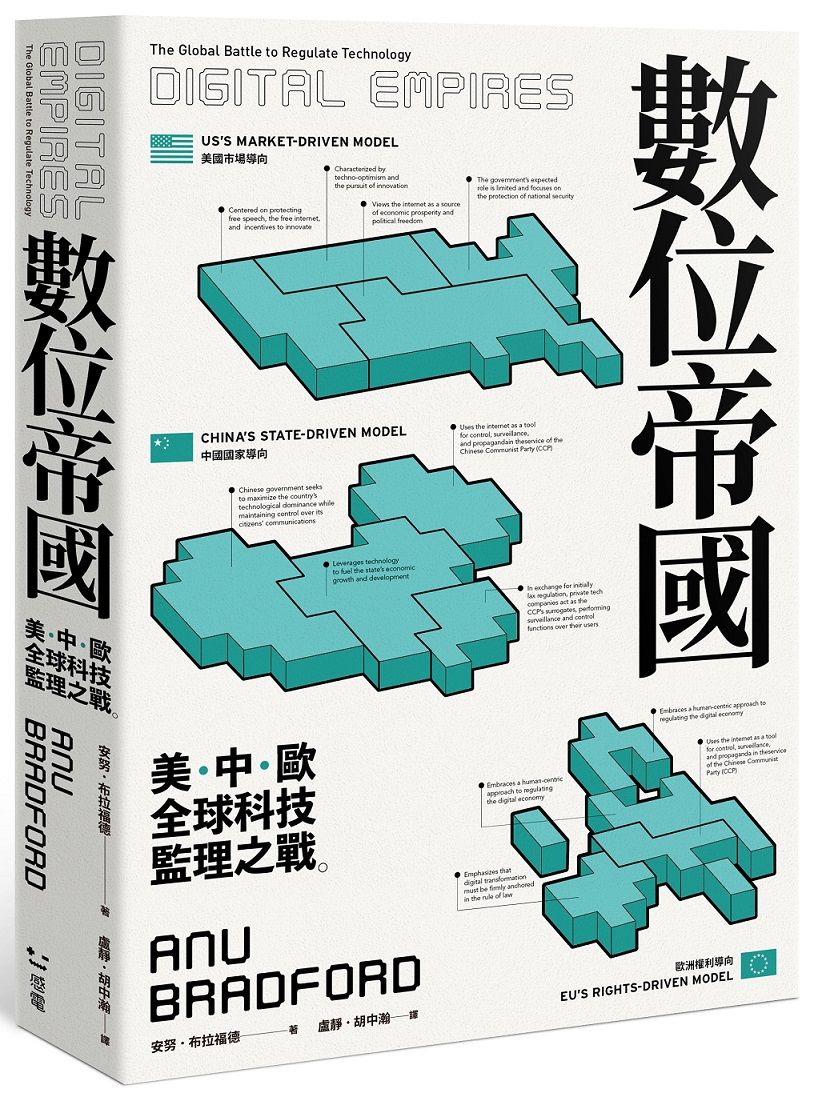 數位帝國: 美．中．歐全球科技監理之戰