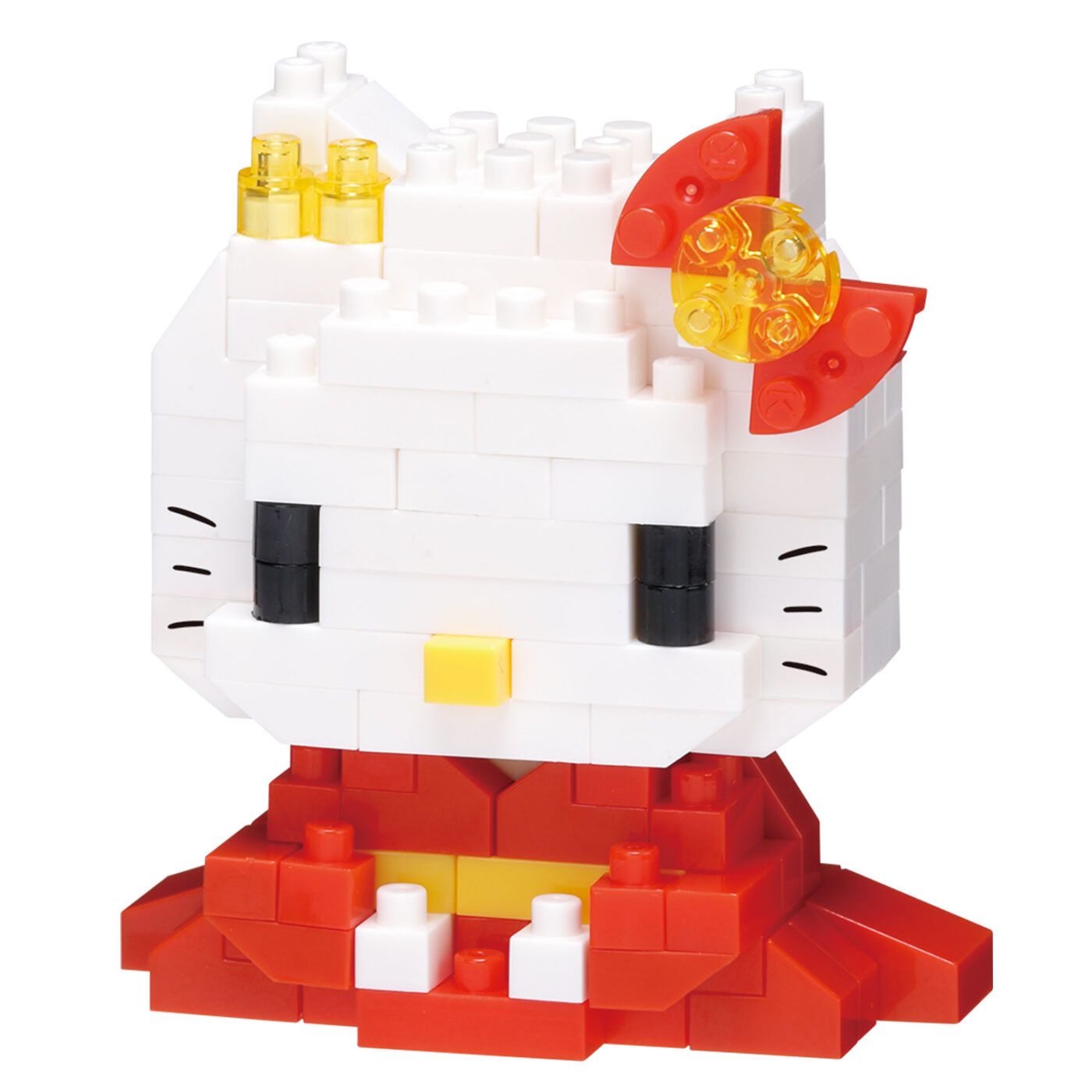 KAWADA nanoblock積木/ NBCC_215/ 三麗鷗/ HELLO KITTY和服