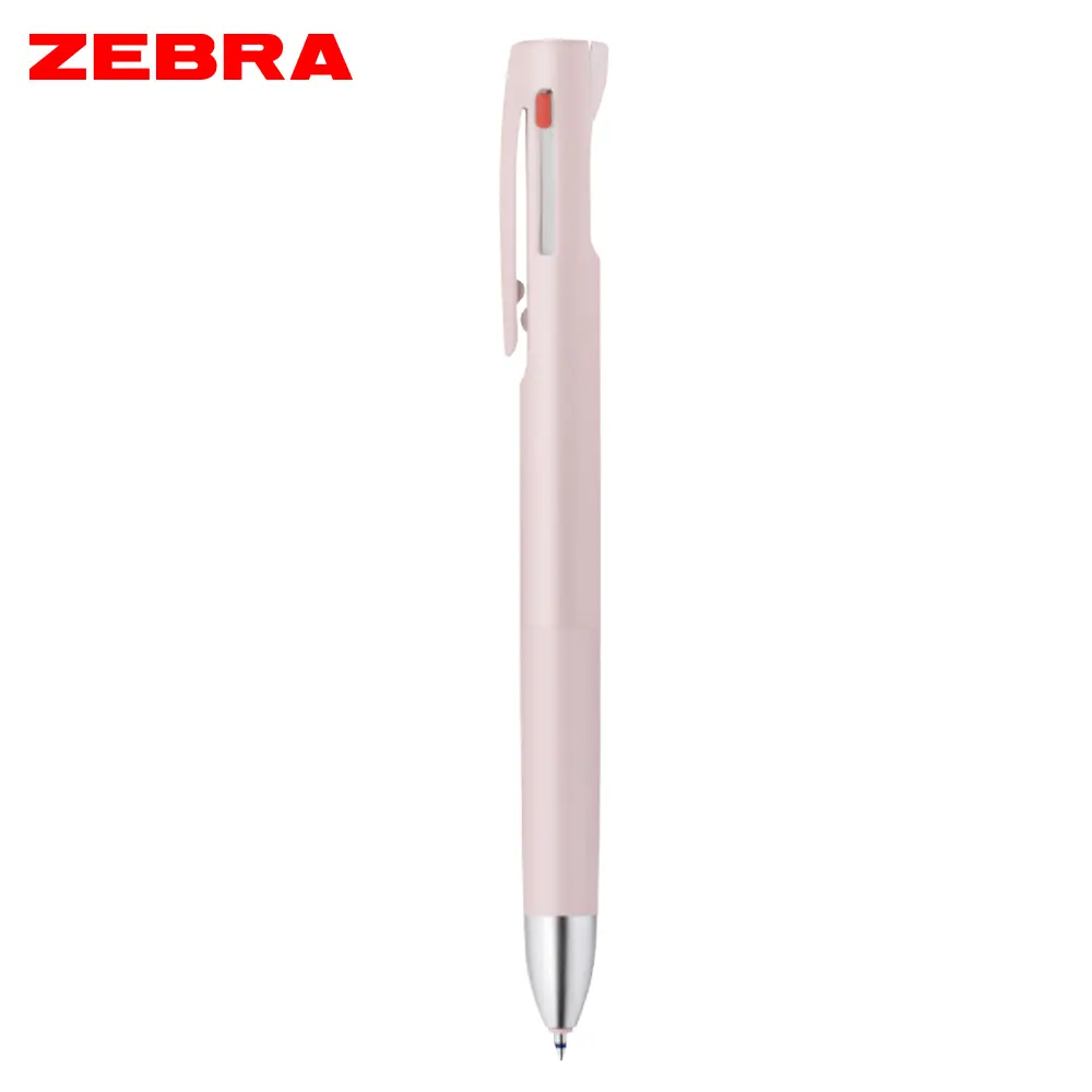 ZEBRA BLEN防震三色原子筆/ 限量/ 時尚風/ 淺粉紅