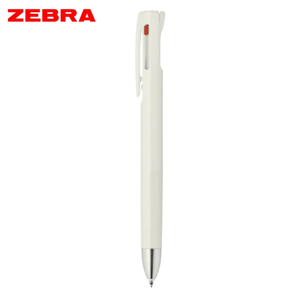 ZEBRA BLEN防震三色原子筆/ 限量/ 時尚風/ 白