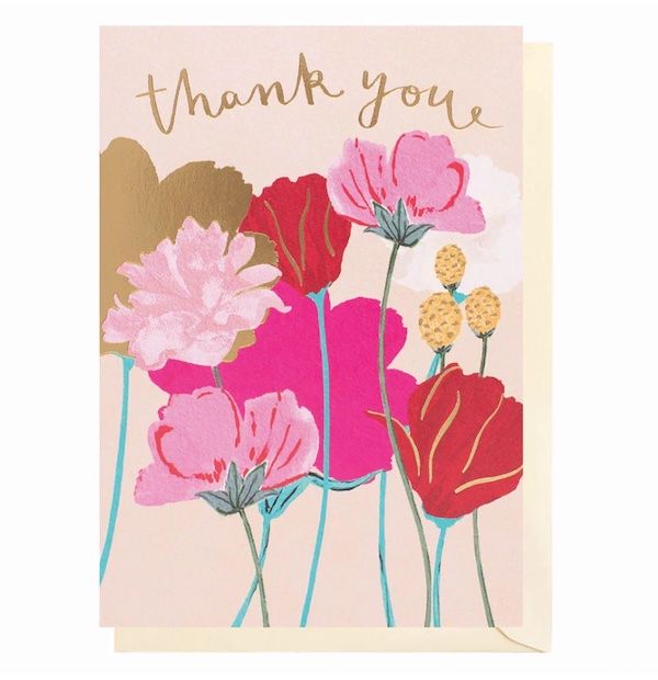 LOUISE TILER感謝卡/ Thank You Floral/ 感謝花卉