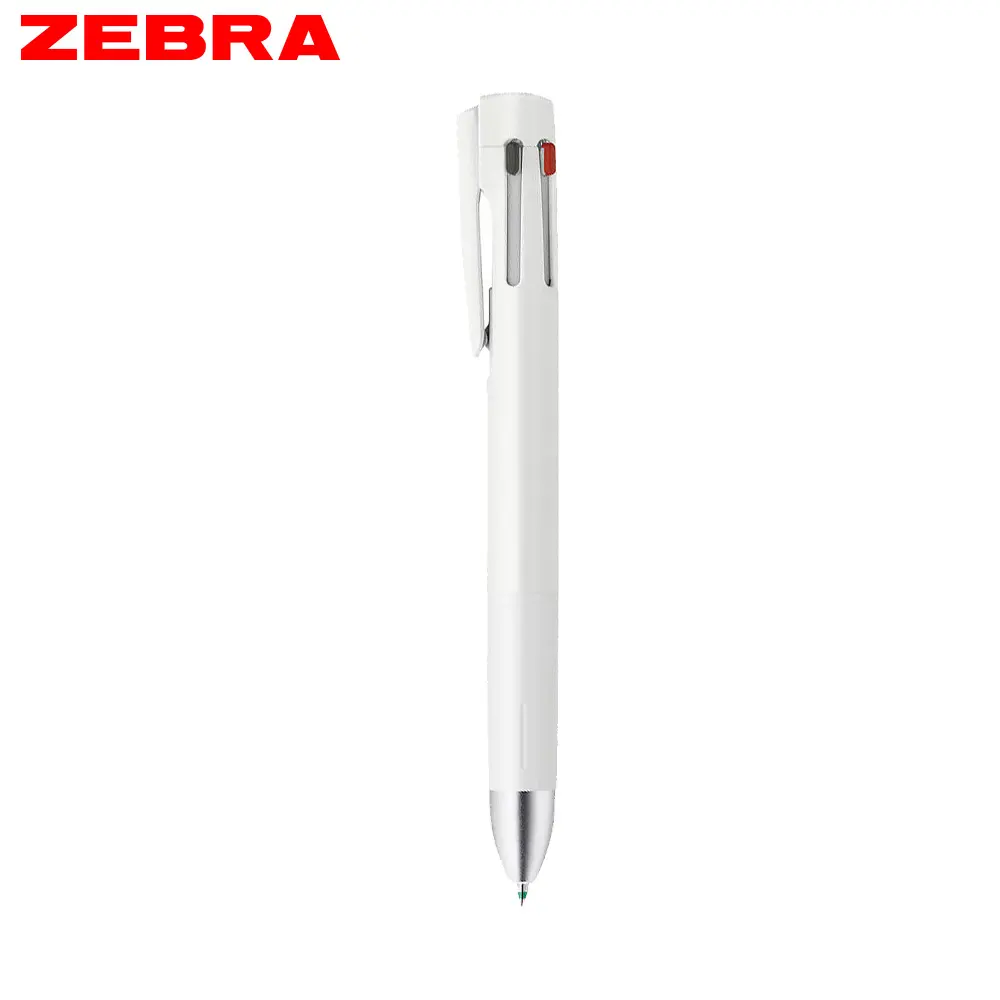 ZEBRA BLEN 4+S防震原子筆/ 0.5/ 白