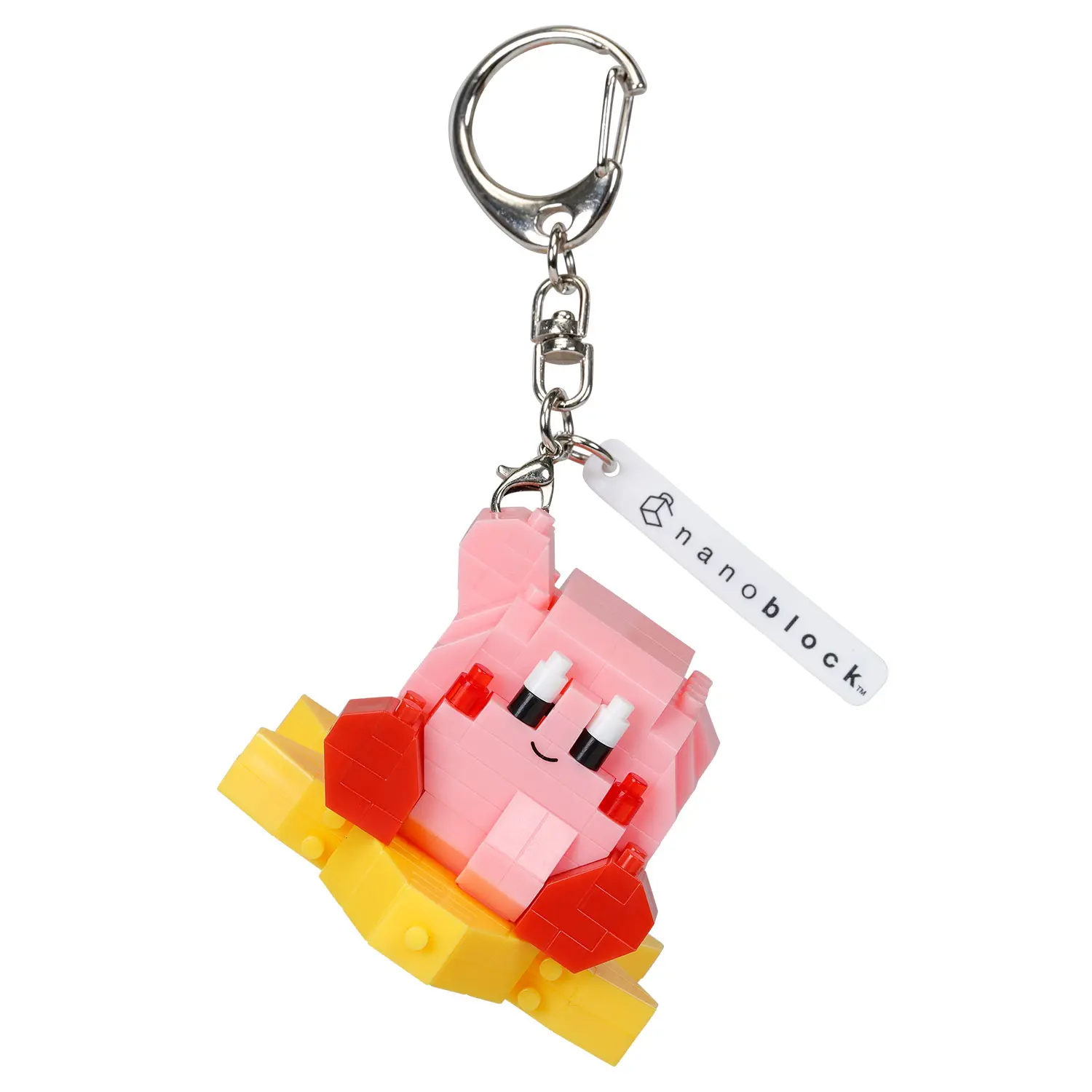 KAWADA nanoblock積木造型吊飾/ n-fig/ NFG-05/ 星之卡比/ 卡比星星