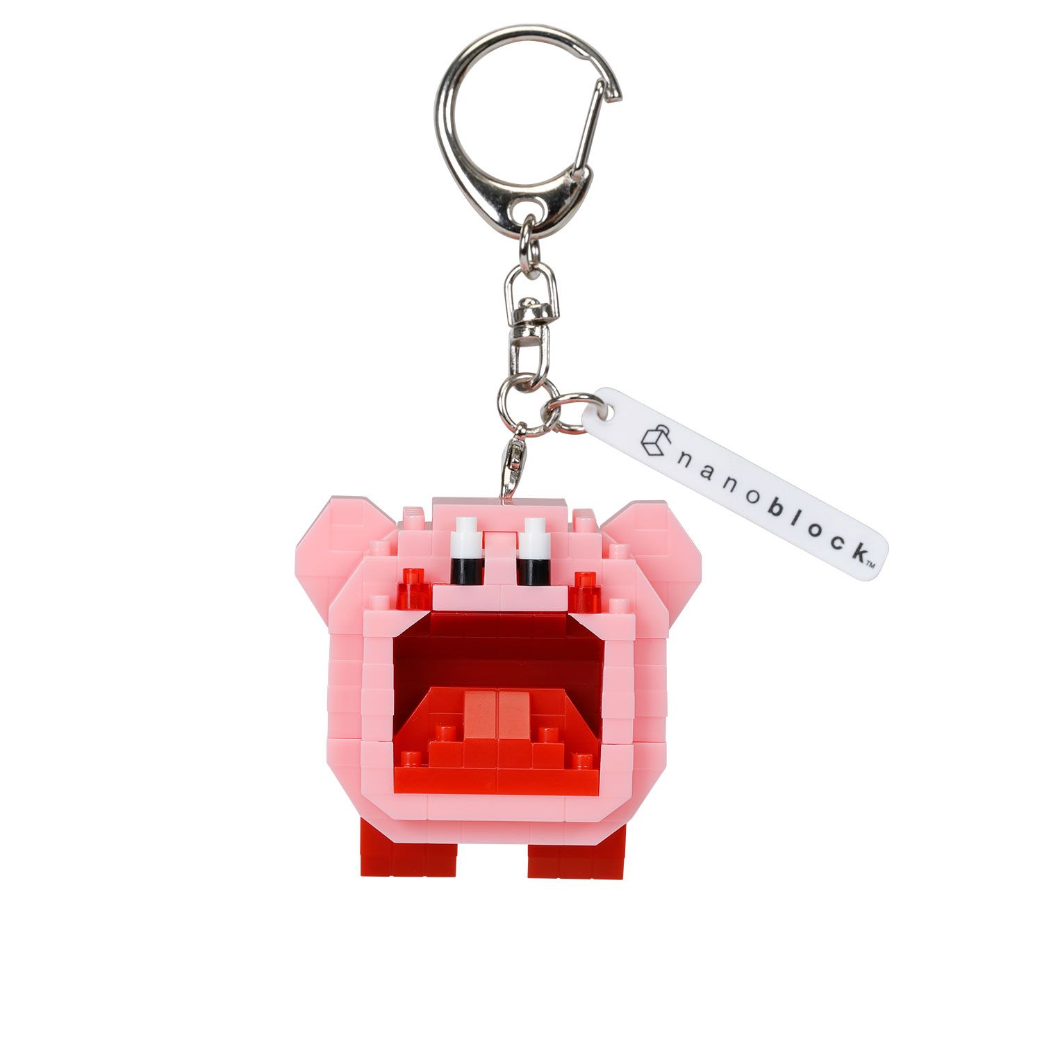 KAWADA nanoblock積木造型吊飾/ n-fig/ NFG-06/ 星之卡比/ 卡比吸入
