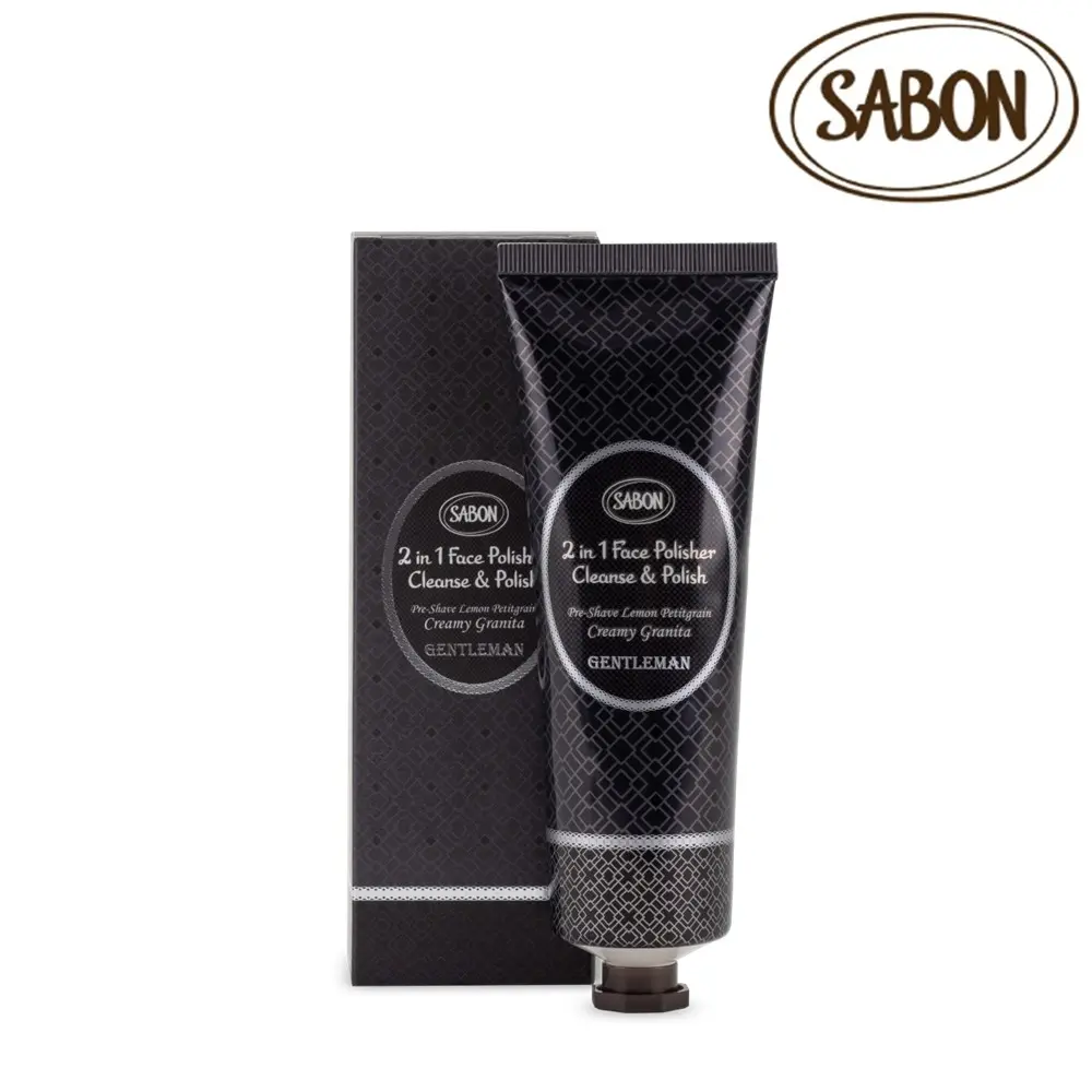 SABON二合一臉部磨砂膏/ 紳士/ 125ml/ 條裝