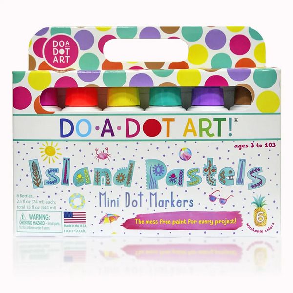 美國 Do A Dot Art! 點點畫筆-6入迷你寶石色