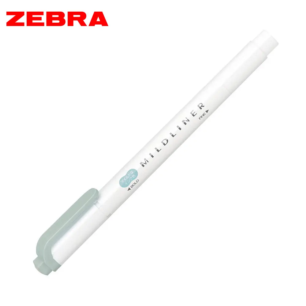 ZEBRA MILDLINER雙頭螢光筆/ WKT7-MM/ 薄荷綠