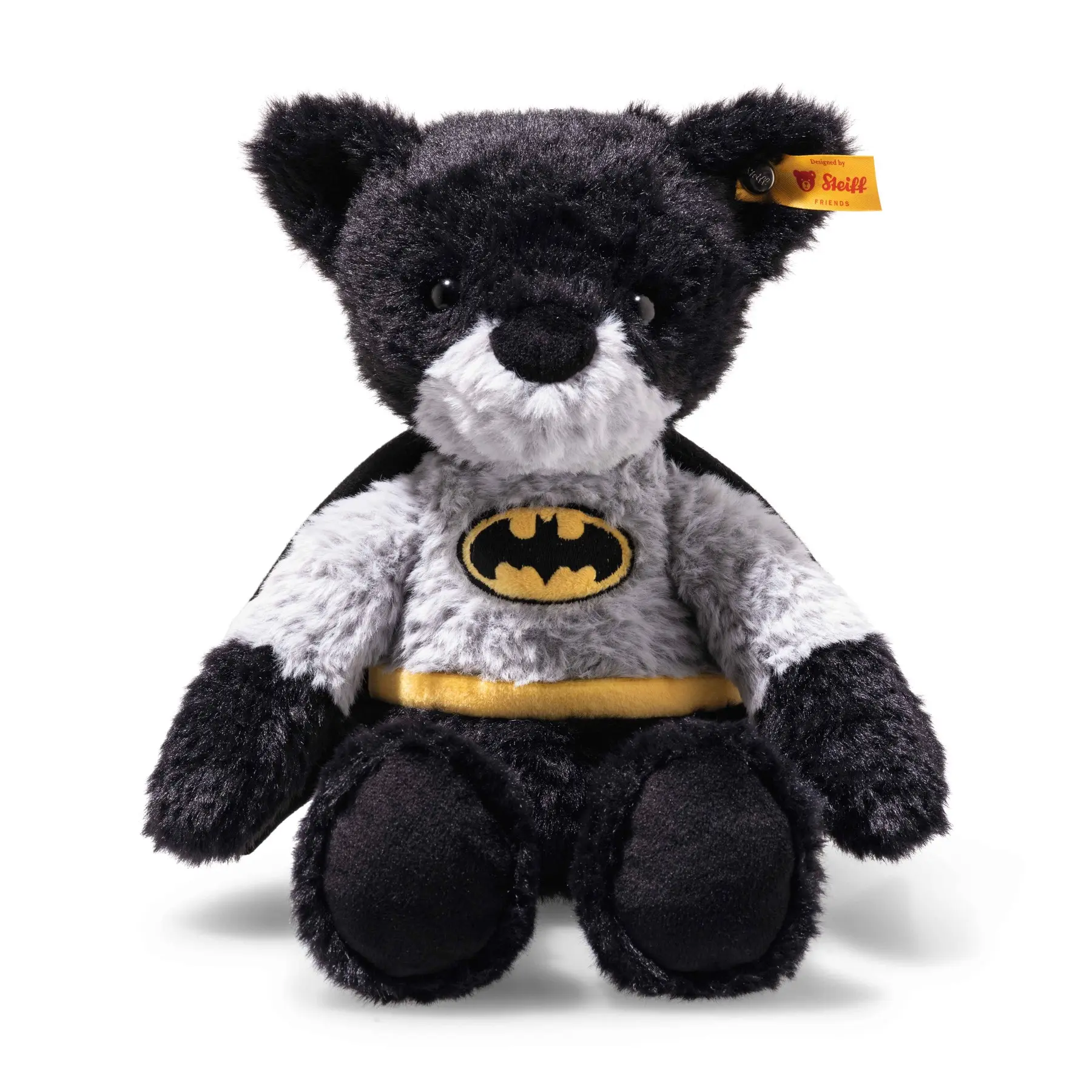 Steiff金耳釦泰迪熊/ Batman Teddy Bear蝙蝠俠泰迪熊
