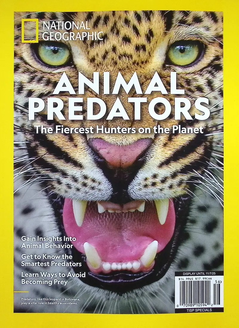 NATIONAL GEOGRAPHIC: ANIMAL PREDATORS (No.56/2025)
