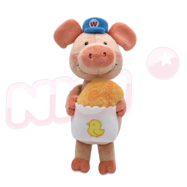 【誠品獨家】NICI雞排小豬威比坐姿玩偶/ 20cm