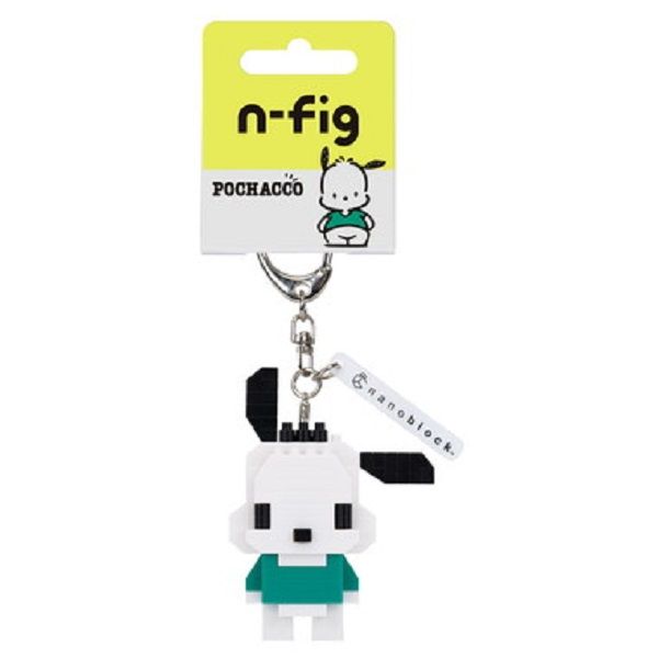KAWADA nanoblock積木造型吊飾/ n-fig/ NFG-14/ 帕洽狗