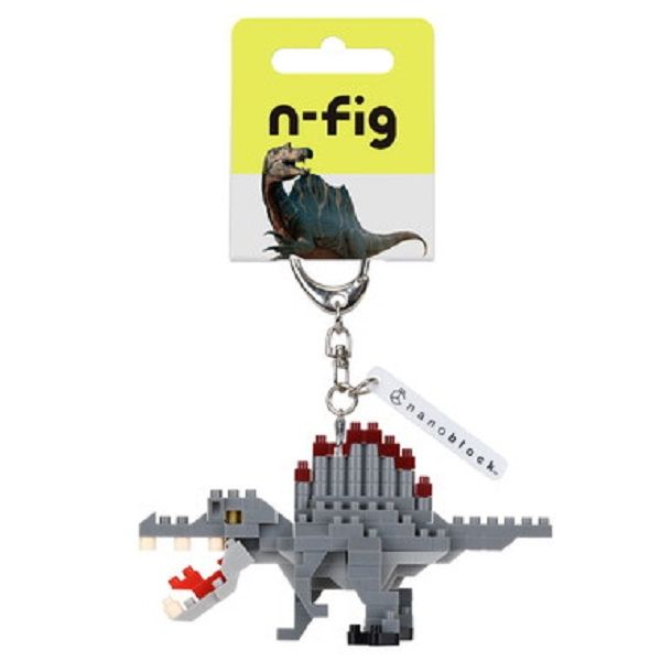 KAWADA nanoblock積木造型吊飾/ n-fig/ NFG-018/ 棘龍