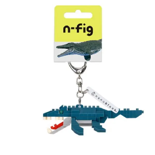 KAWADA nanoblock積木造型吊飾/ n-fig/ NFG-019/ 滄龍