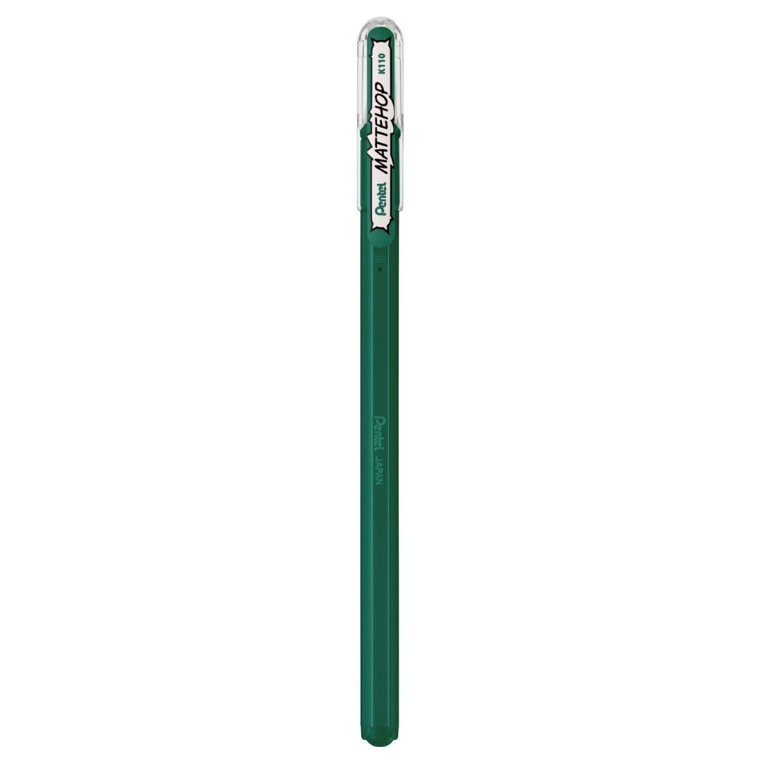 Pentel MATTEHOP高彩蝴蝶筆/ 第三彈/ 深綠