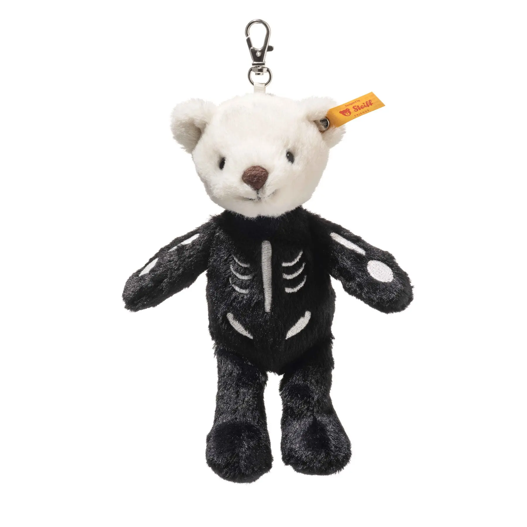 Steiff金耳釦泰迪熊/ Pendant Mr.Bones Teddy Bear骷顱頭泰迪熊吊飾