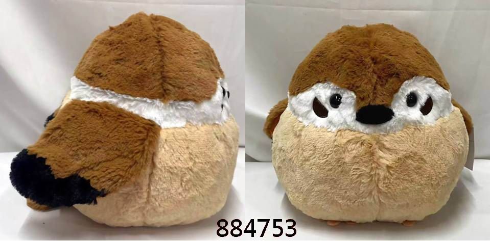 毅萬22cm麻雀玩偶