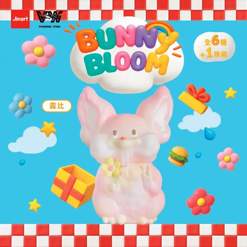 Jinart VIVIANWANG Bunny Bloom盲盒/ 單入隨機款