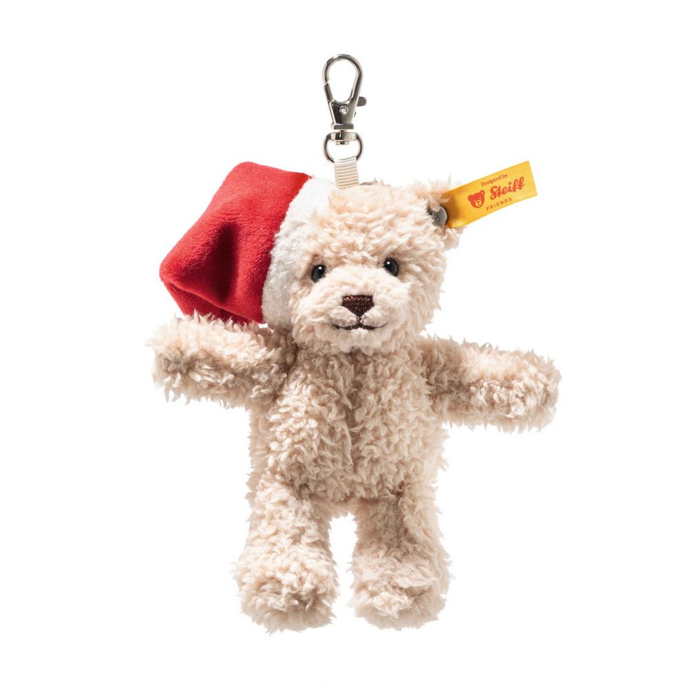 Steiff金耳釦泰迪熊/ Christmas Pendant Ben Teddy Bear/ 聖誕泰迪熊吊飾
