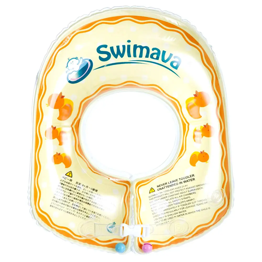 英國Swimava G2小黃鴨初階兒童游泳圈(大號腋下圈)