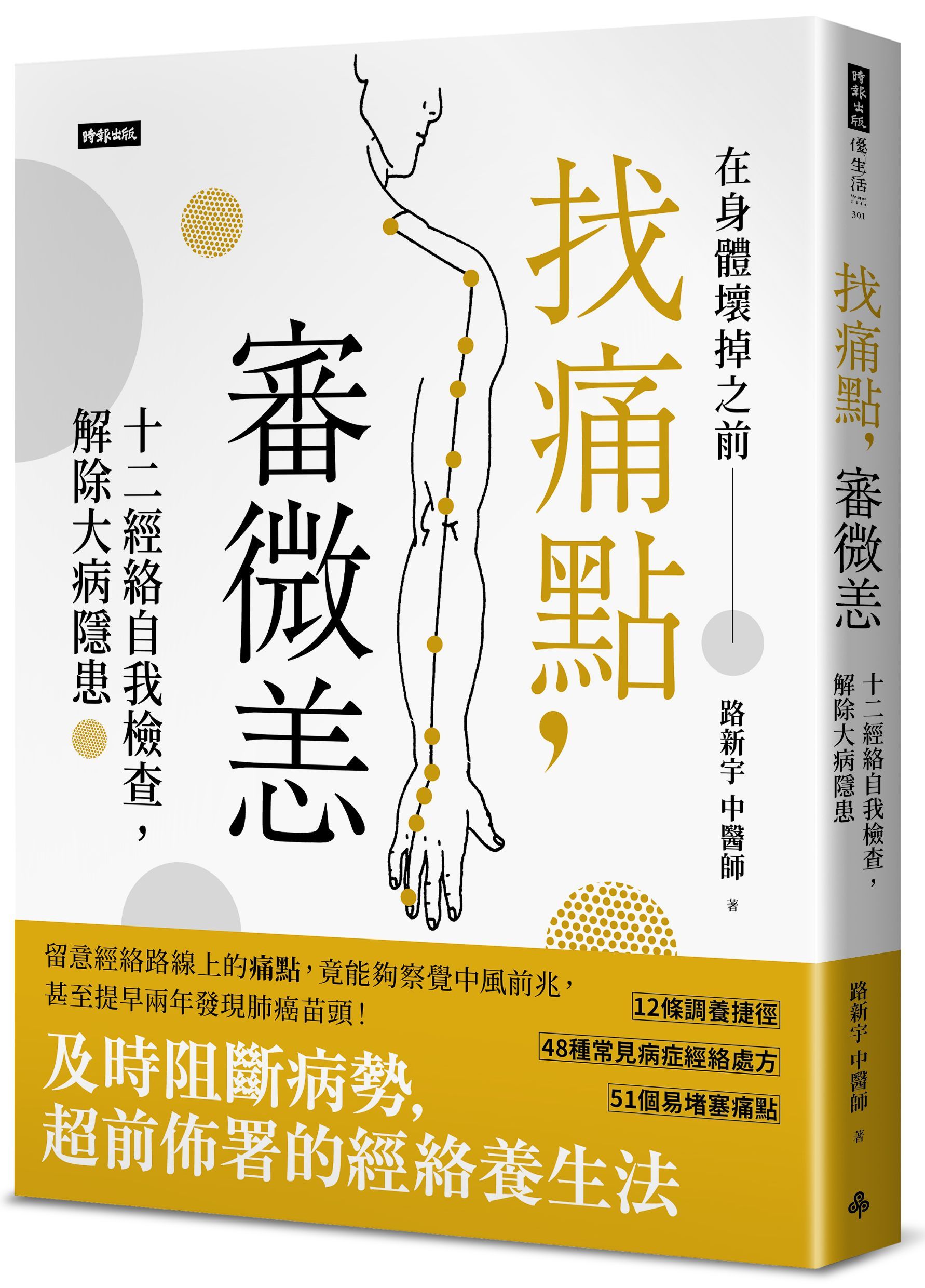 找痛點, 審微恙: 十二經絡自我檢查, 解除大病隱患